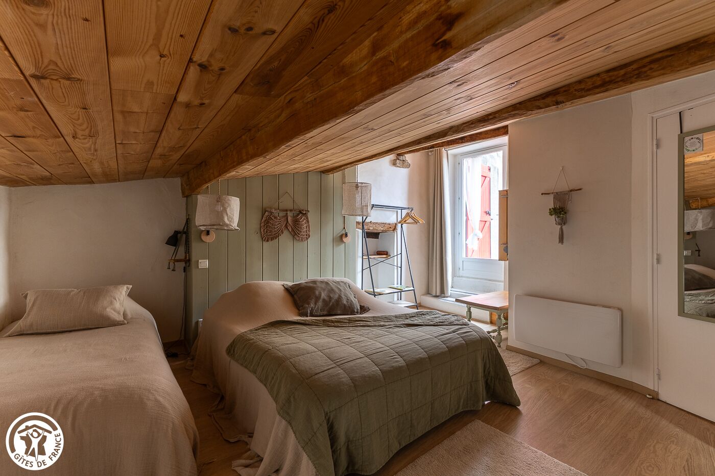 Tremannsrom – city, eget bad, byutsikt