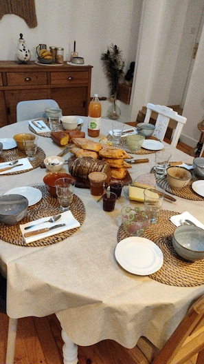 Repas de petit déjeuner