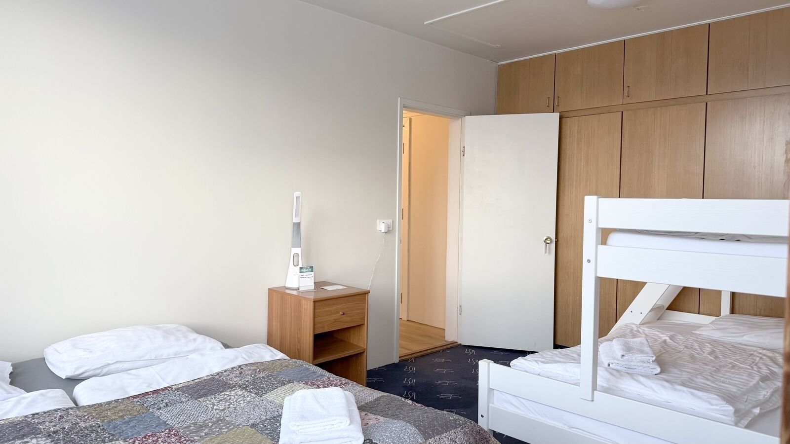 Economy Quadruple Room, Shared Bathroom | Blackout drapes, free WiFi, bed sheets