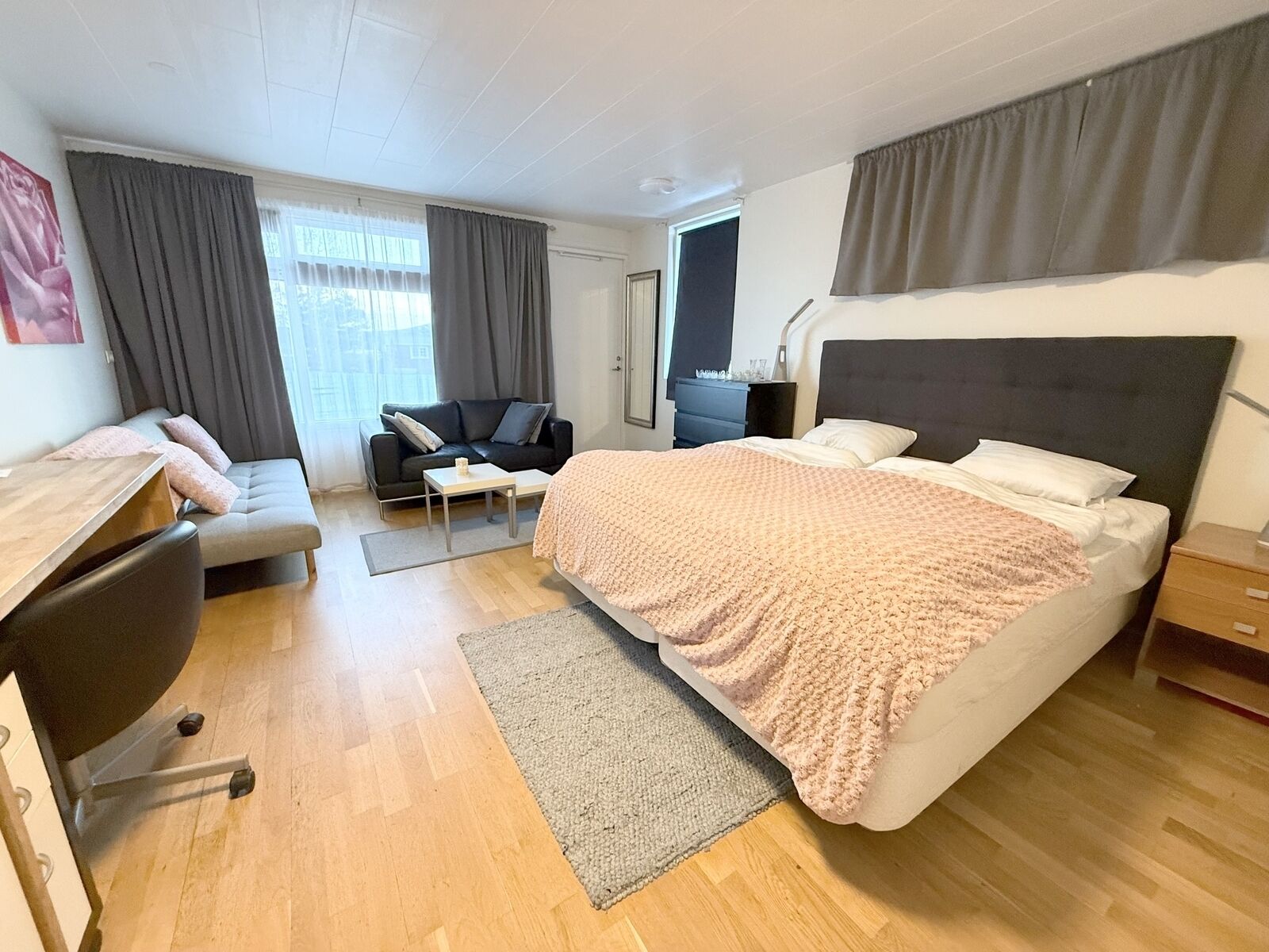 Junior Triple Room, Private Bathroom | Blackout drapes, free WiFi, bed sheets
