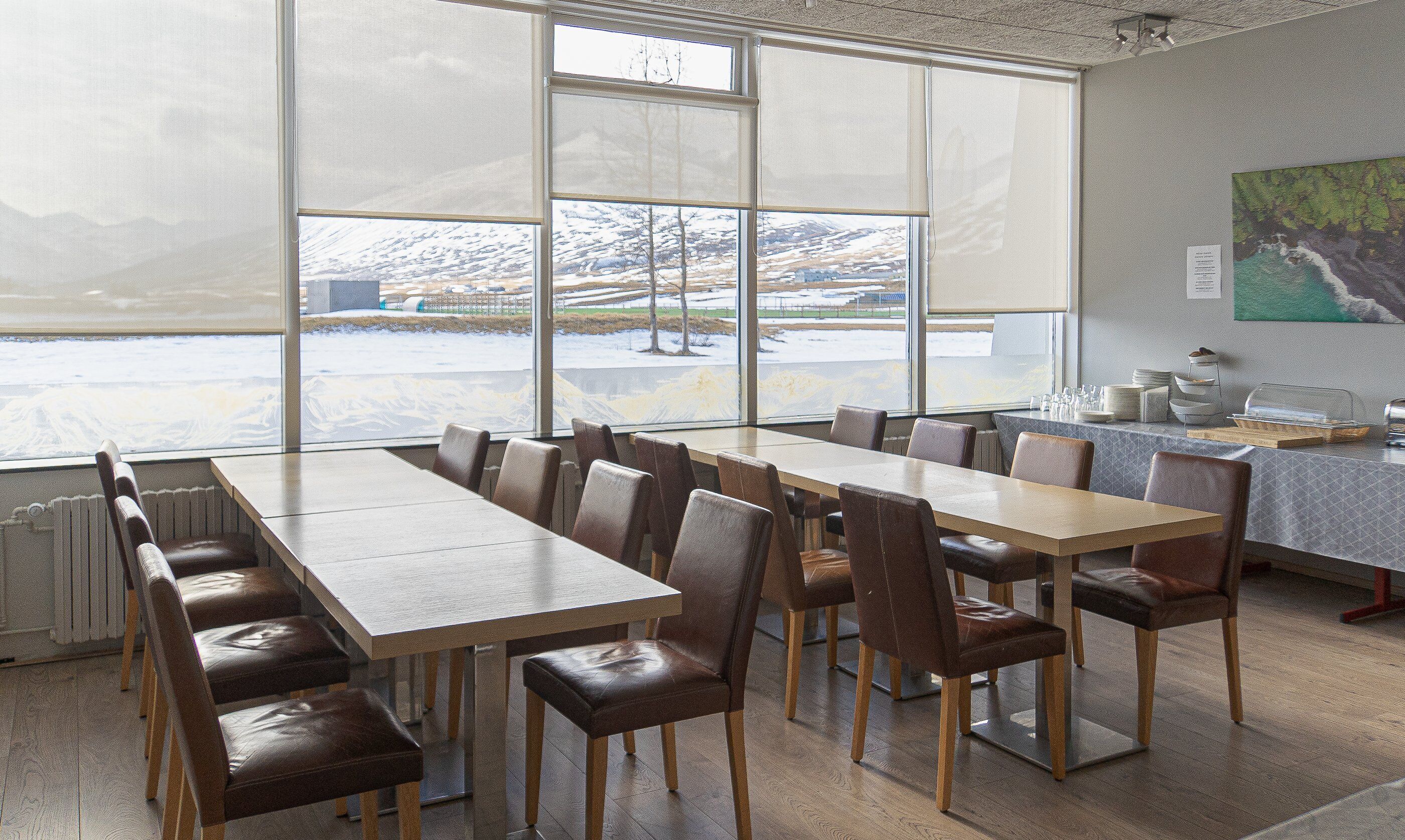 daily buffet breakfast (eur 24 per person)