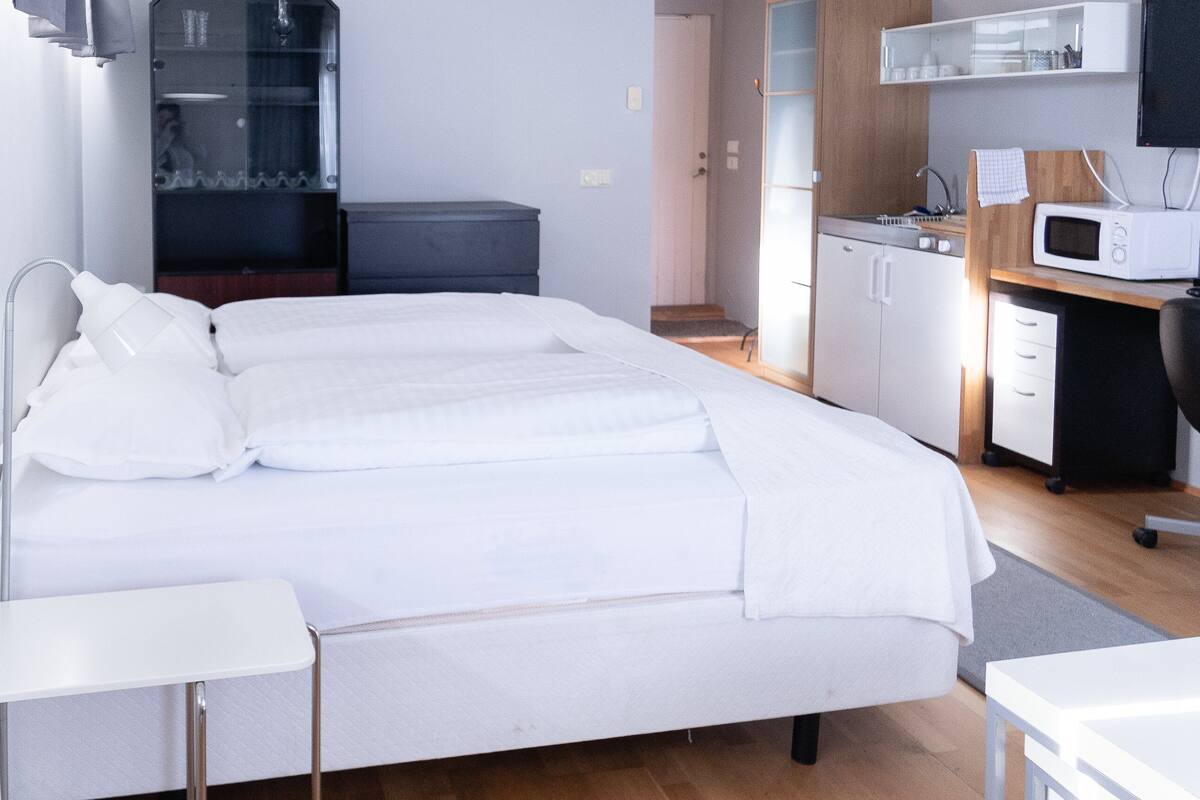 junior triple room, private bathroom | 1 bedroom, blackout curtains, free wifi, bed sheets