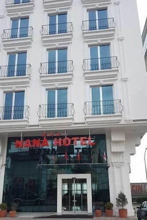 Exterior detail. Nana Hotel