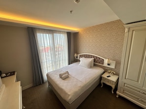Phòng đơn, quang cảnh biển | Bộ đồ giường cao cấp, chăn bông 