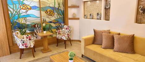 Sitzecke in der Lobby