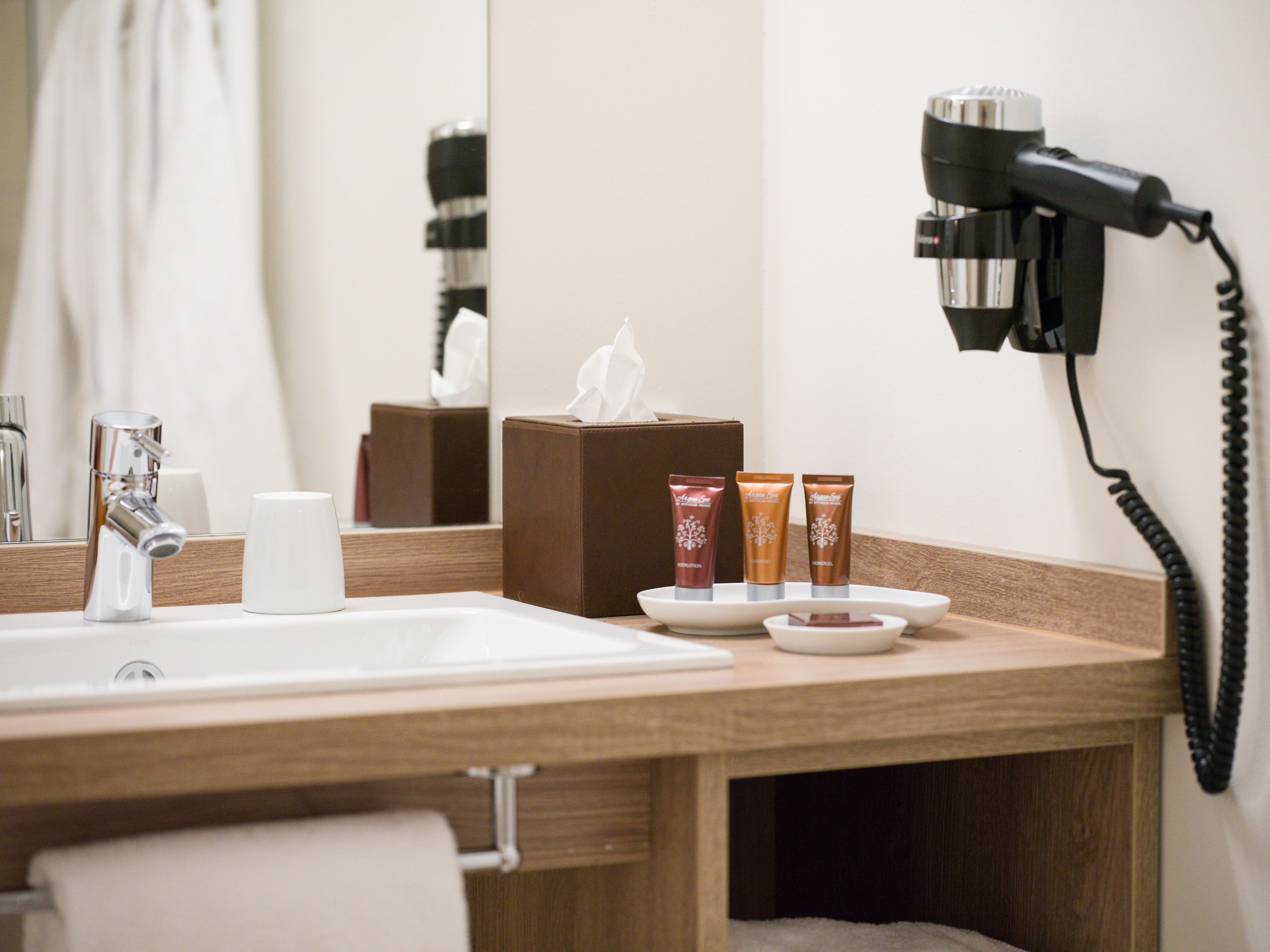 premium double room, 1 king bed, non smoking | bathroom | shower, free toiletries, hair dryer, bathrobes