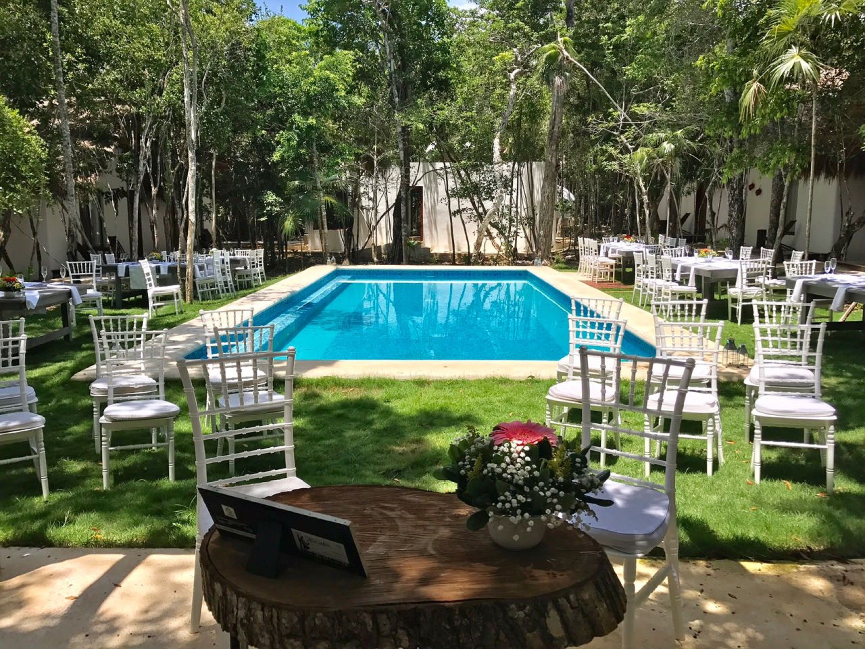 Outdoor pool