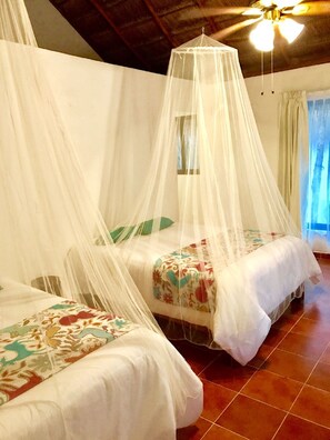 Deluxe Room, 2 Double Beds | Iron/ironing board, free WiFi - Ecovergel Riviera Maya Hotel Boutique (Tulum)