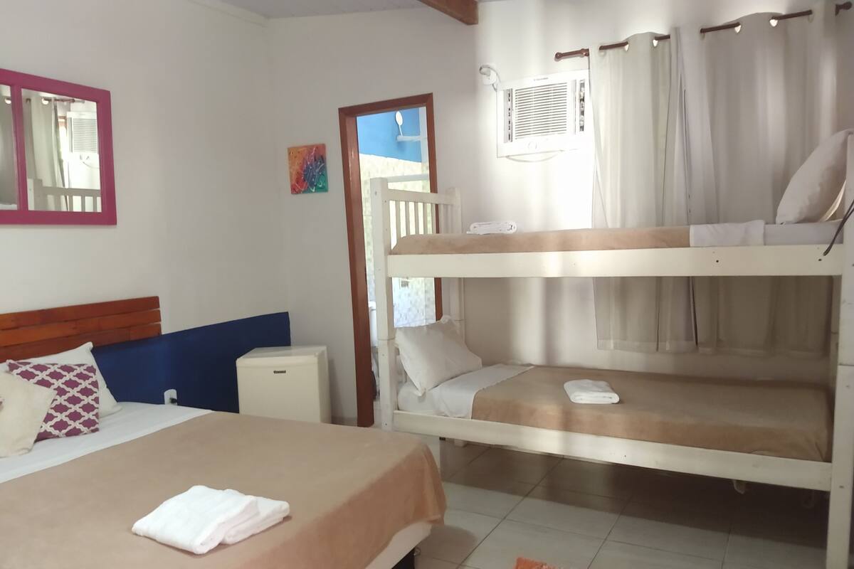 Standard Quadruple Room | Blackout curtains, iron/ironing board, cots/infant beds, rollaway beds