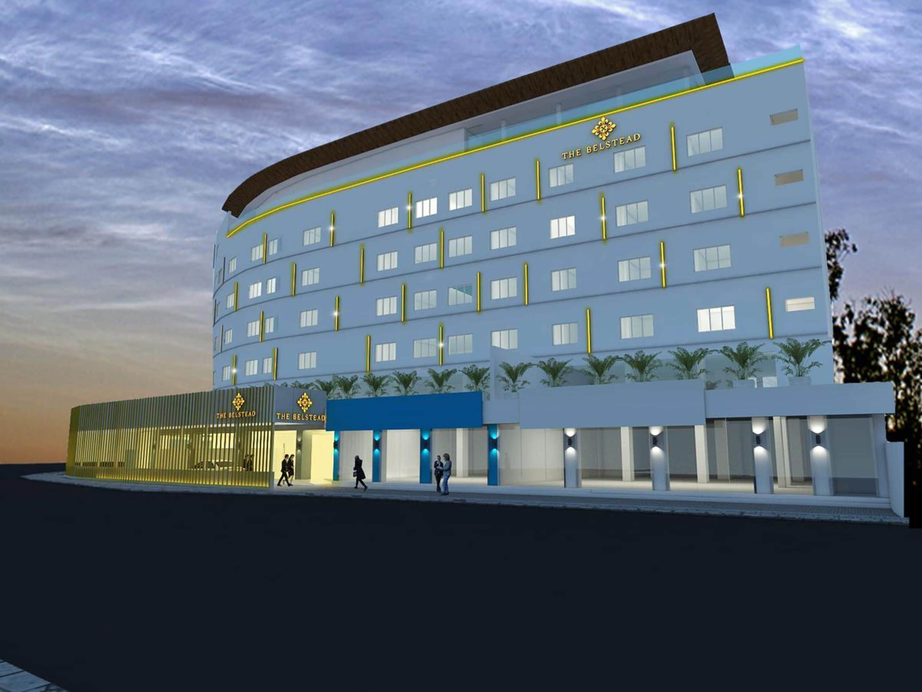 front of property – evening/night