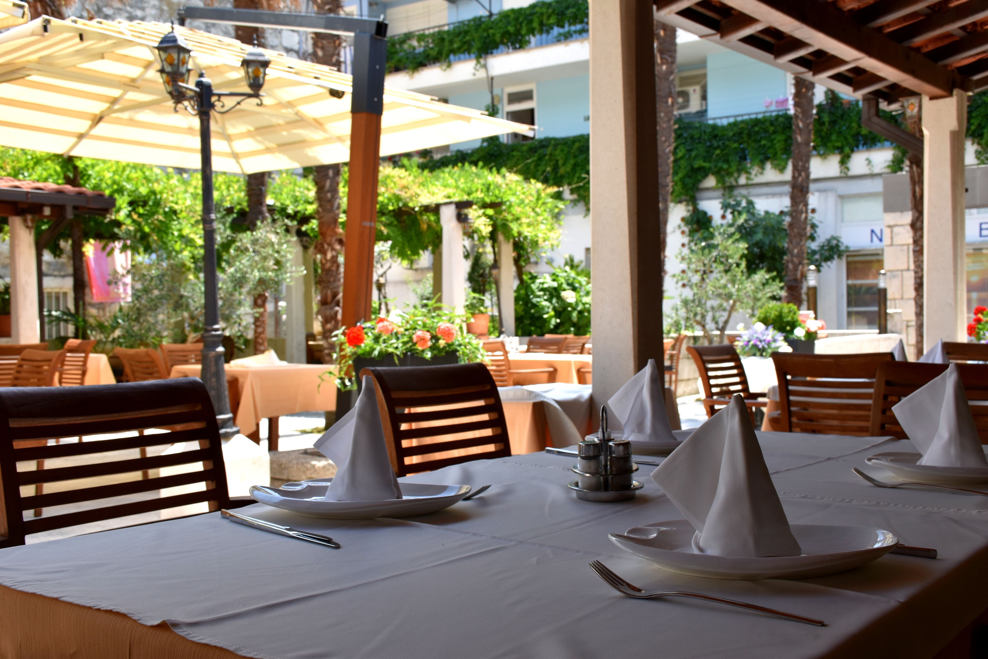 Restaurante al aire libre