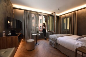 Comfort Double Room, Annex Building | Down comforters, minibar, in-room safe, individually furnished