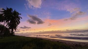 Accommodatie ligt op het strand
