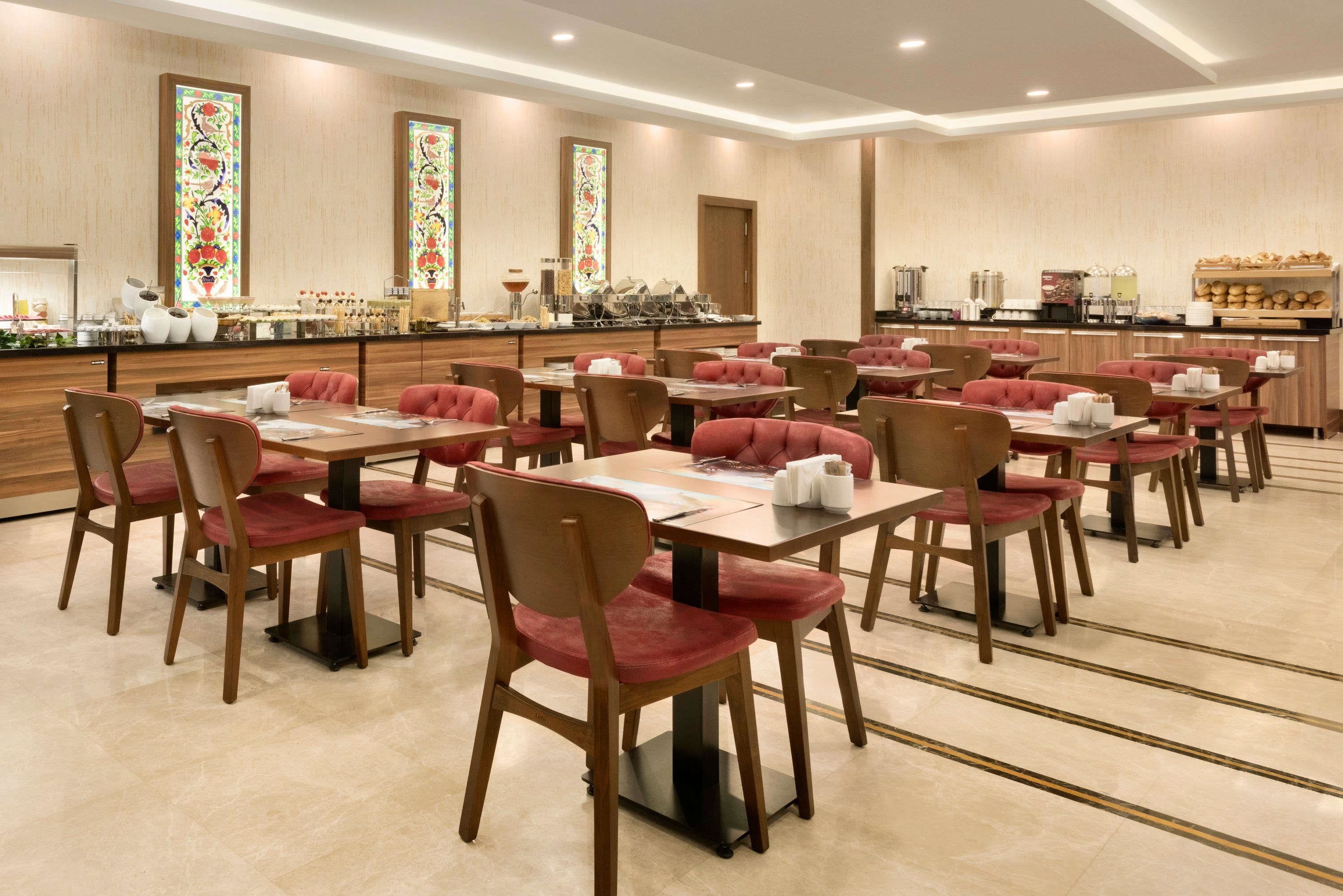 daily buffet breakfast (eur 15 per person)