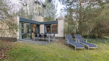 Premium cottage, 4 slaapkamers | Kameruitzicht