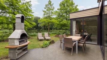 Elite-Ferienhaus, 3 Schlafzimmer | Ausblick vom Zimmer