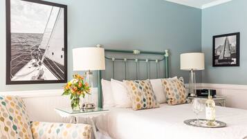 Premium bedding, in-room safe, soundproofing, iron/ironing board