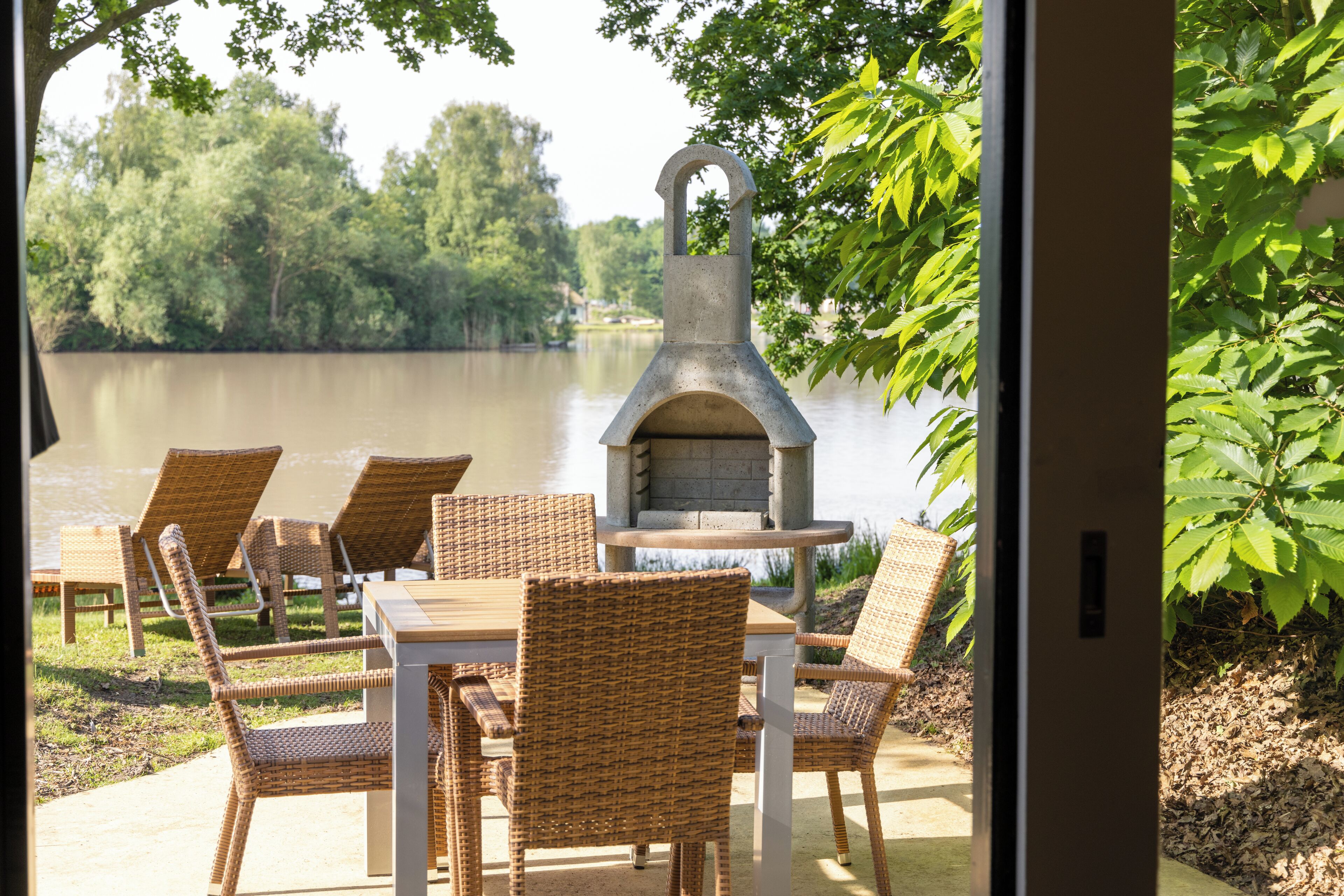 Deluxe cottage, 1 slaapkamer | Kameruitzicht