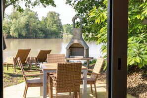Deluxe-Ferienhaus, 1 Schlafzimmer | Ausblick vom Zimmer