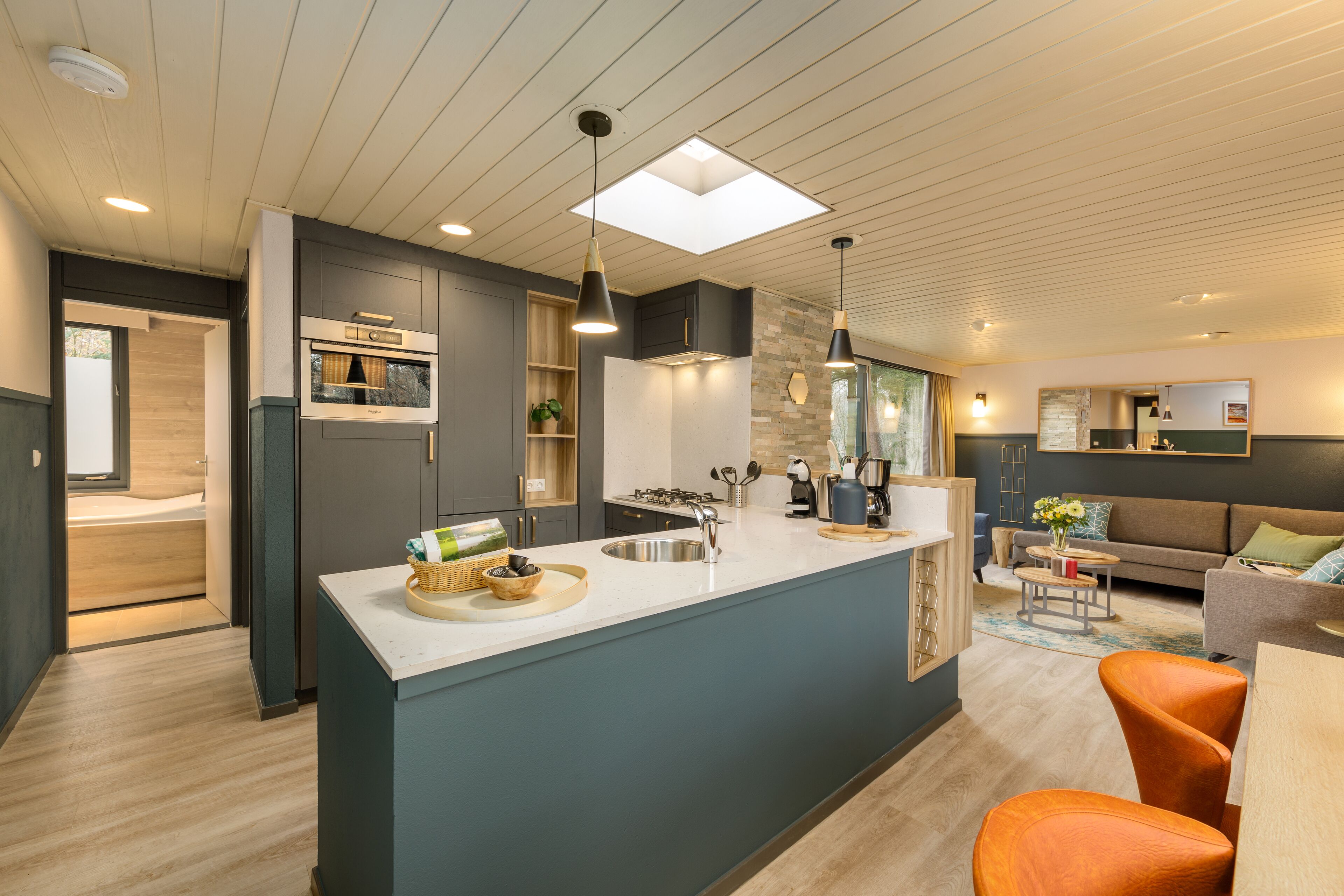 Cottage Deluxe, 3 phòng ngủ | Bếp riêng | Tủ lạnh, lò vi sóng, bếp nấu, máy rửa bát 