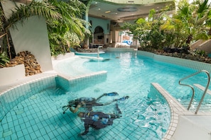 Indoor pool, outdoor pool - Center Parcs Port Zélande (Ouddorp)