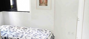 Apartartamento 2qtos novo e completo a 250 mts do mar