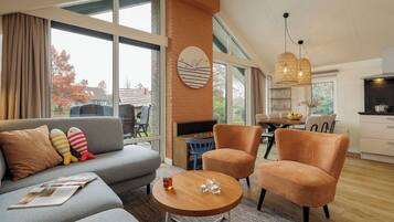 Comfort-Ferienhaus, 2 Schlafzimmer | Kostenloses WLAN, Bettwäsche