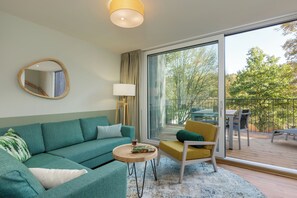 Cottage Premium, 2 chambres | Coin séjour