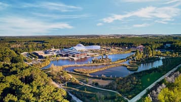 منظر من الجو على ارتفاع عالٍ