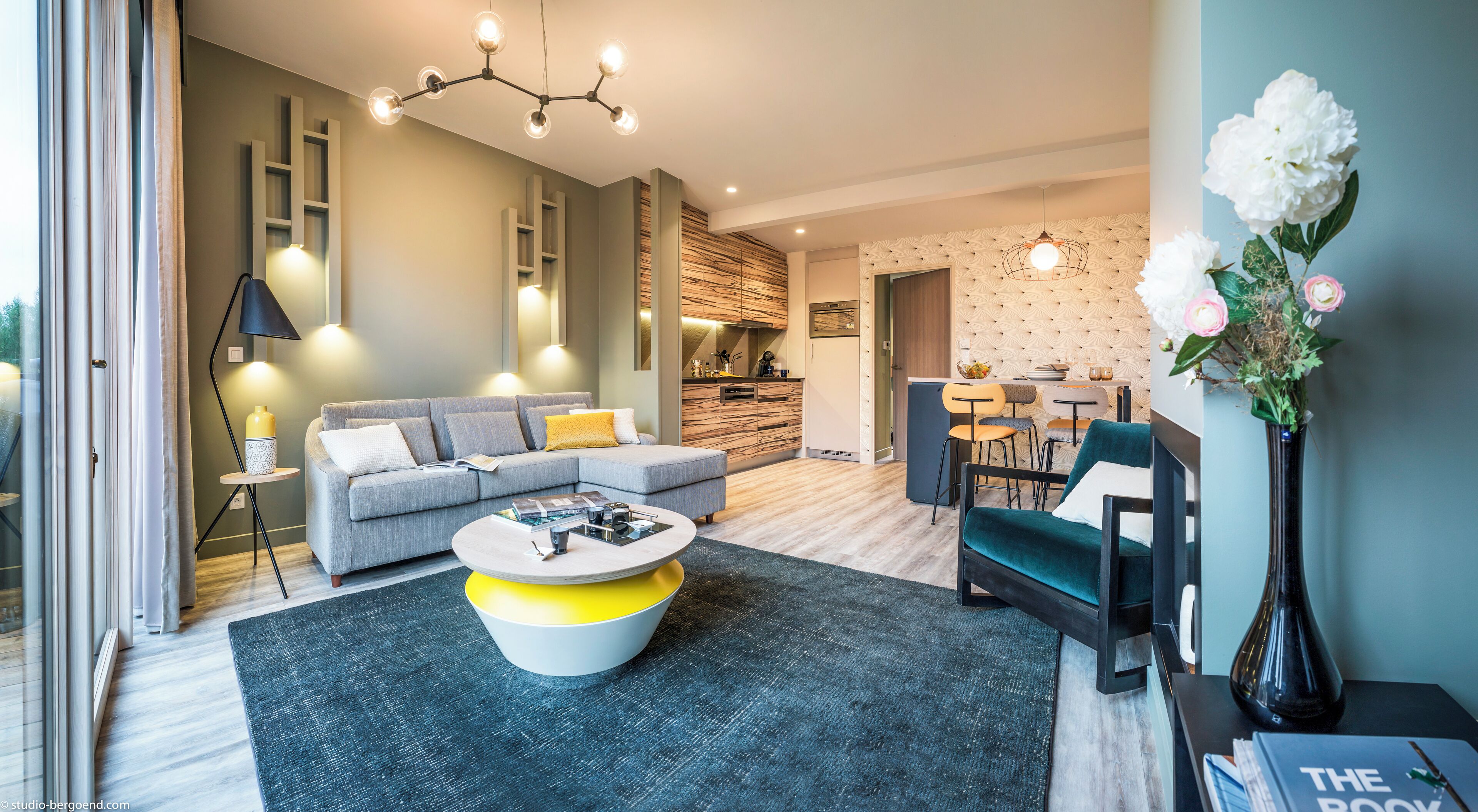 Cottage VIP 4 personnes | Oppholdsområde | Flatskjerm-TV