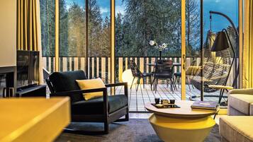 Exclusieve cottage | Woonruimte | Flatscreentelevisie