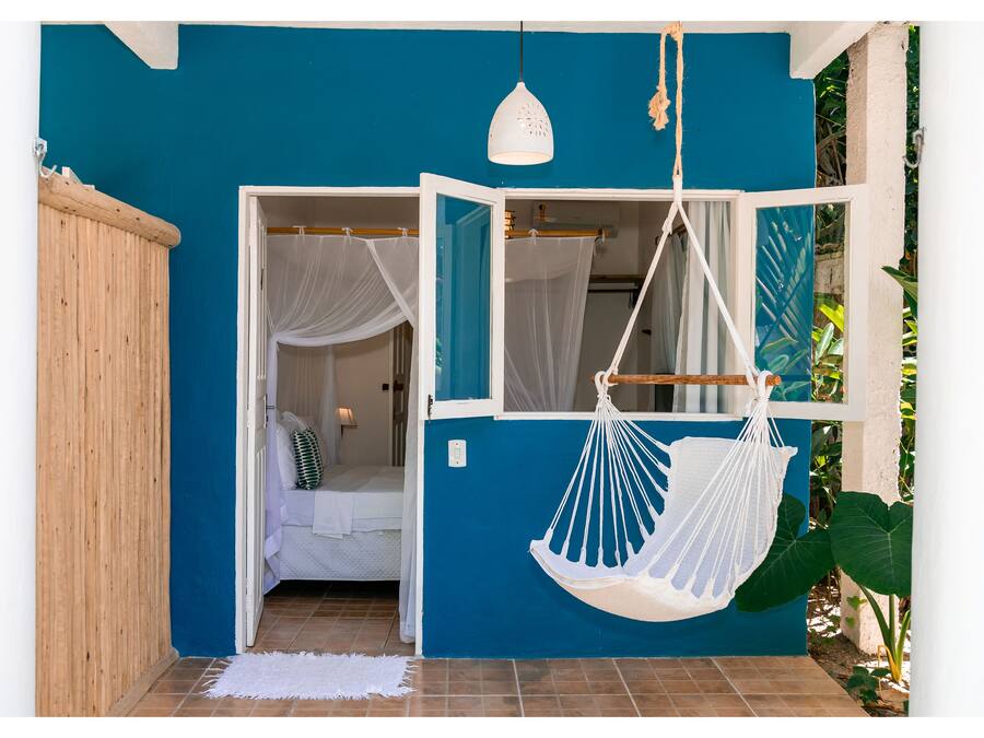 Quarto casal executivo de uso individual | Sacada