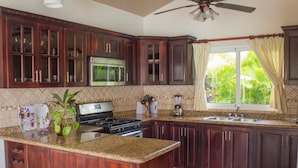 Six Bedroom Villa | Private kitchen - Privacy and comfort luxury 6 bedroom villa (Sosúa)