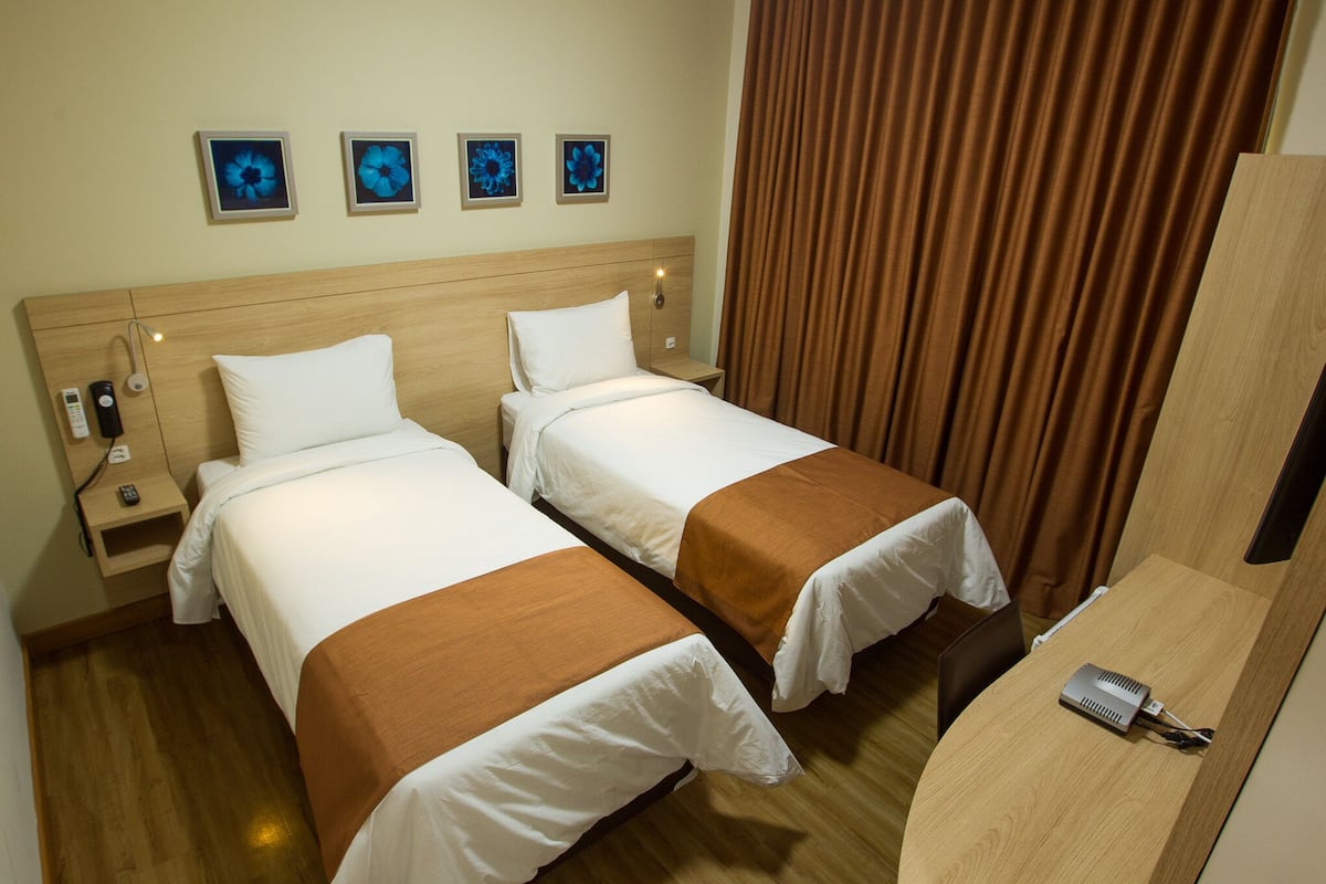 Zweibettzimmer, 2 Einzelbetten