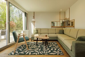 Cottage Premium Nouveau Design 8 personnes | Wohnbereich