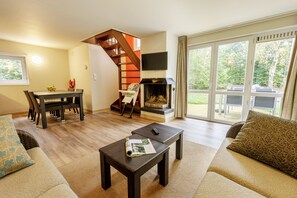 Premium cottage, 2 slaapkamers | 2 slaapkamers, beddengoed