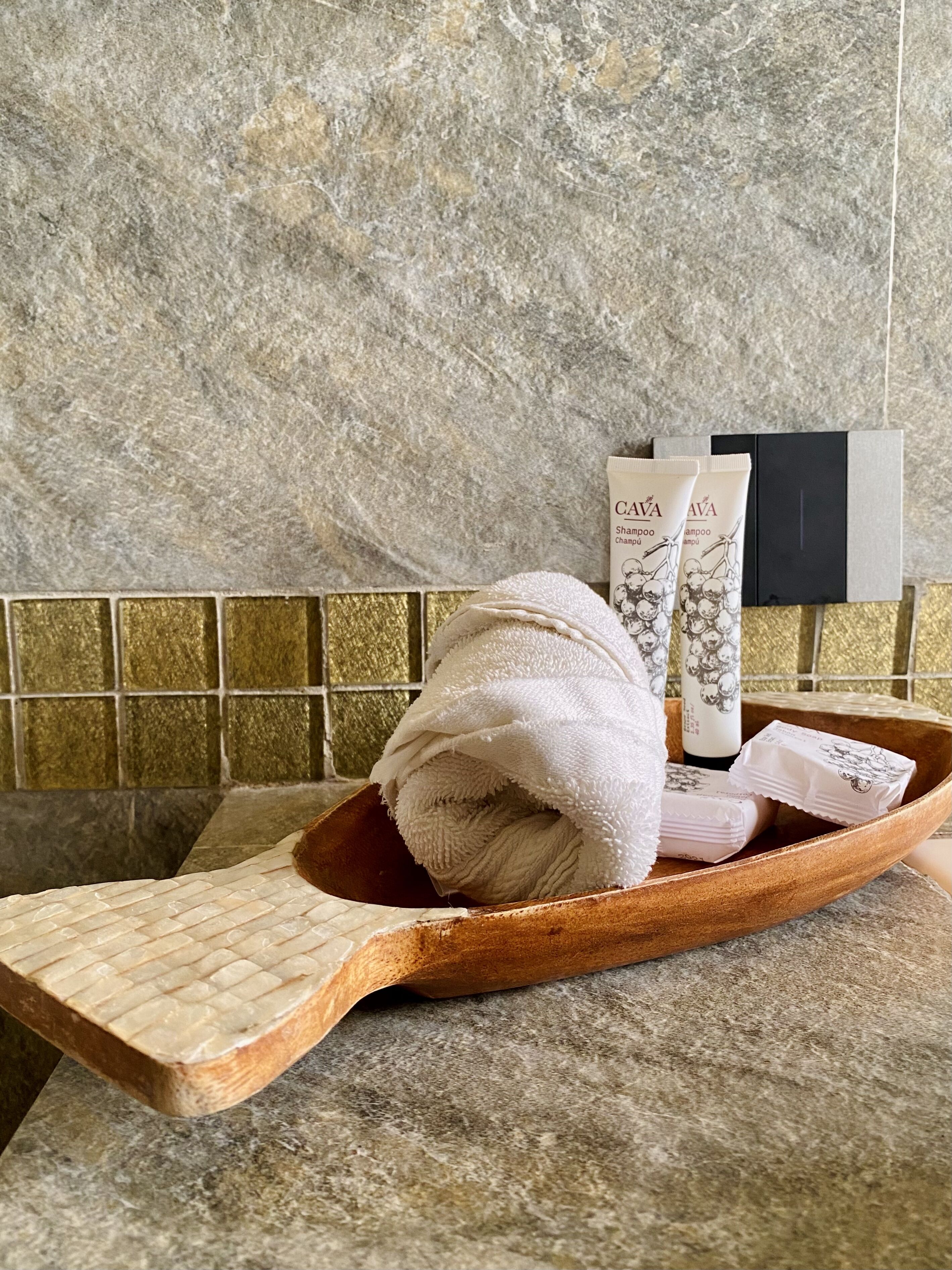 honeymoon room, 1 king bed, hot tub, ocean view | bathroom | shower, free toiletries, hair dryer, towels