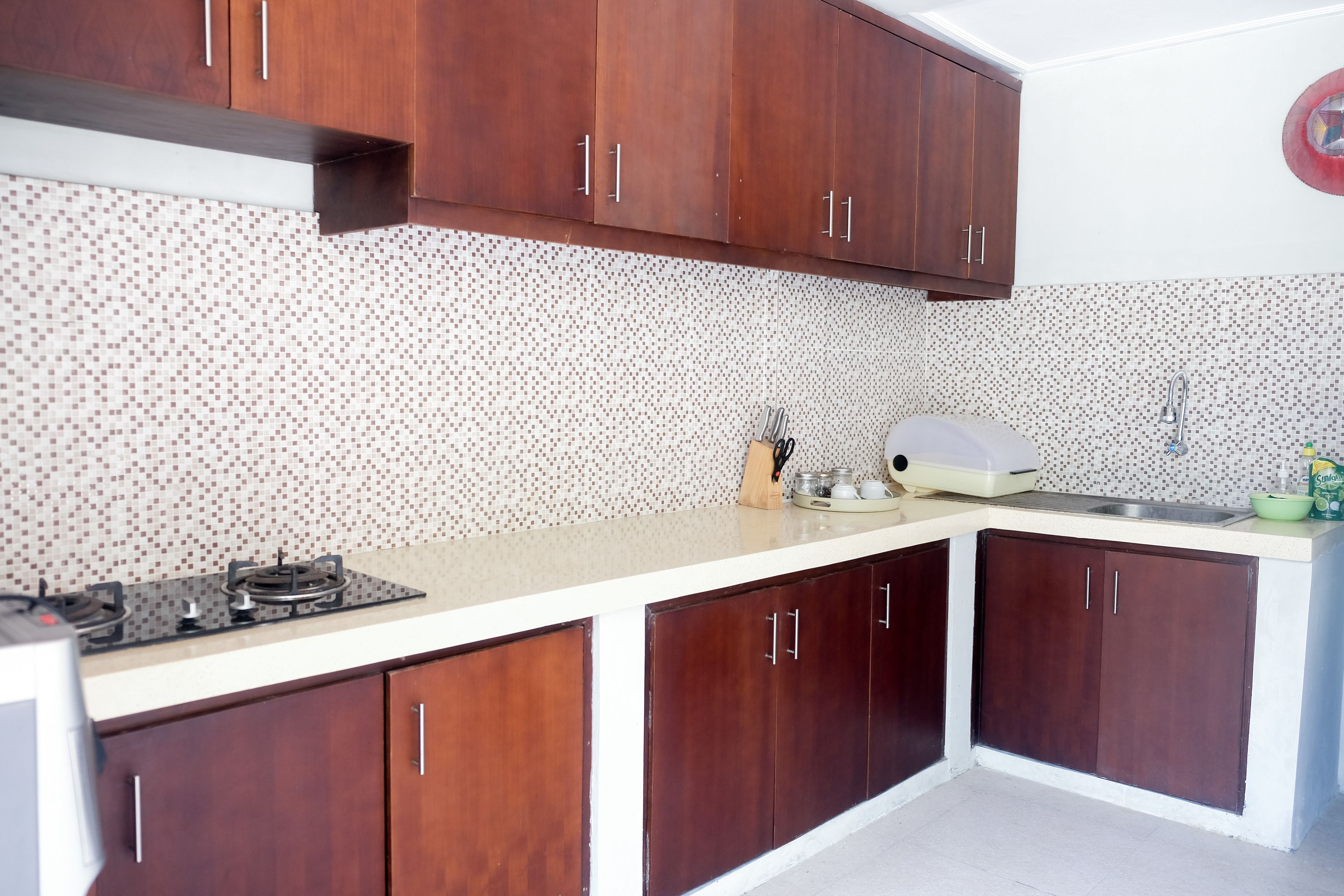 villa, 2 bedrooms, private pool | private kitchen