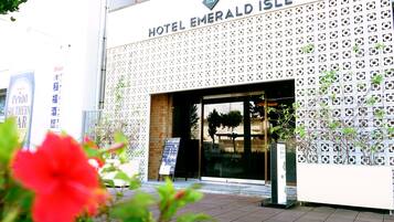 Fassade der Unterkunft