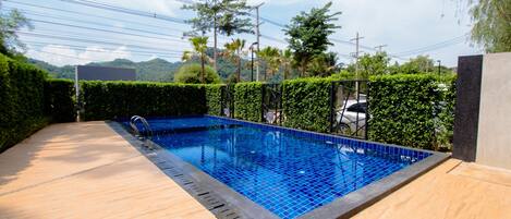 Alberca al aire libre