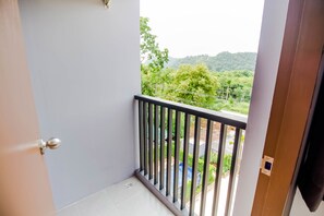Pemandangan balkon