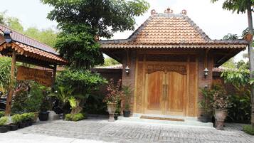 Fassade der Unterkunft