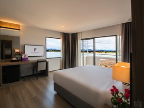 Suite Room with River View | In-room safe, desk, free WiFi - Fortune View Khong Hotel Nakhon Phanom (Nakhon Phanom)