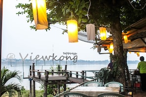 Terrace/patio - Fortune View Khong Hotel Nakhon Phanom (Nakhon Phanom)