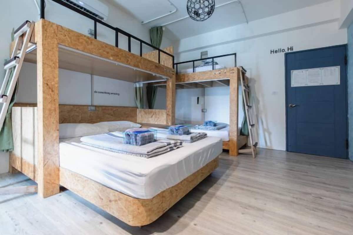 Blackout curtains, cots/infant beds, rollaway beds, free WiFi