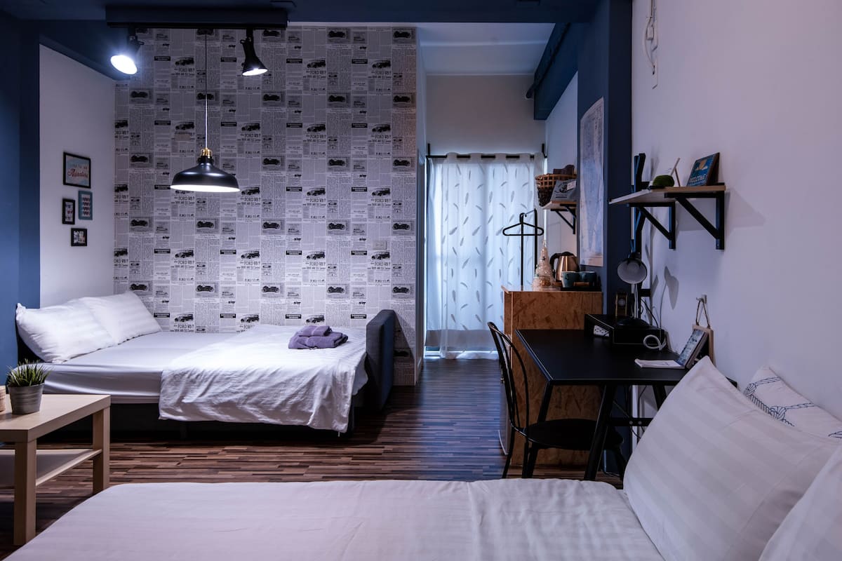 Deluxe-Vierbettzimmer, 1 Doppelbett und Schlafsofa