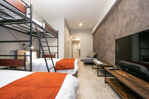 Appartement supérieur (Fourth) | 1 chambre, décor unique, rideaux d’obscurcissement