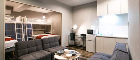 Supeior Family Loft (B) | 1 bedroom, individually decorated, blackout curtains, iron/ironing board