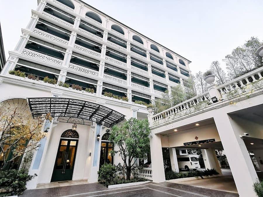 Fachada da propriedade