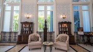 Sitteområde i lobbyen